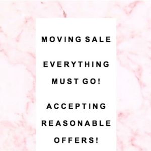 All reasonable offers accepted!!!